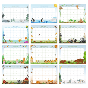 maandkalender 2026 PDF printen A4 formaat