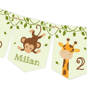 naamslinger safarifeestje - Print je Feestje