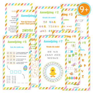 paas speurtocht voor oudere kinderen - Print je Feestje