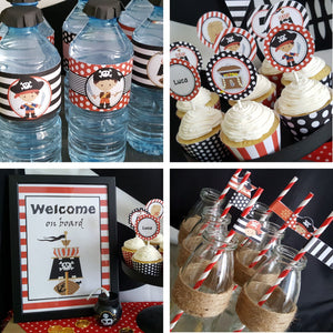 feestpakket piraten kinderfeestje - Print je Feestje