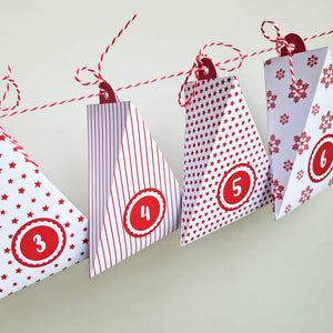 adventskalender doosjes printable - Print je Feestje