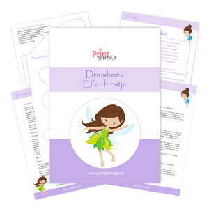 draaiboek elfenfeestje kinderfeestje - print je feestje