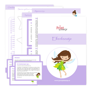 elfenfeestje kinderfeestje draaiboek - Print je Feestje