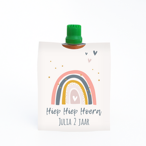 knijpfruit wikkel regenboog - Print je Feestje