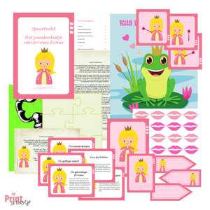 prinsessen speurtocht - print je feestje