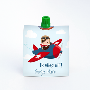 traktatie knijpfruitwikkel afscheid kinderdagverblijf printable - Print je Feestje