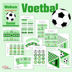 voetbalfeestje printables - Print je Feestje