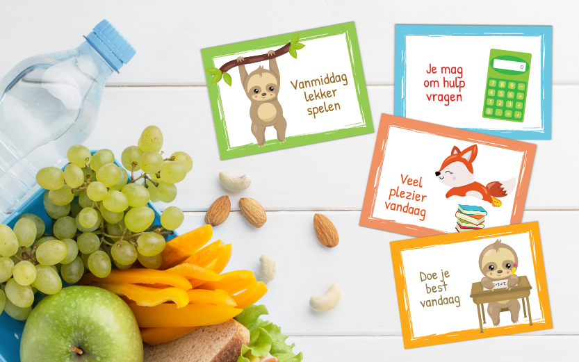 Broodtrommel briefjes