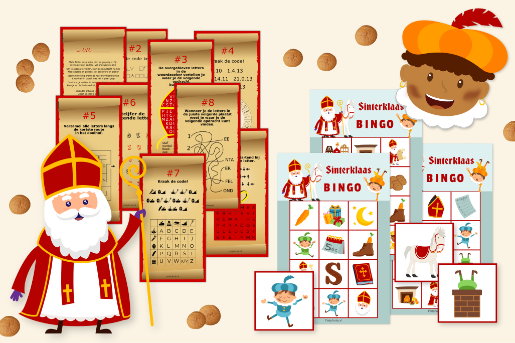 sinterklaas printables