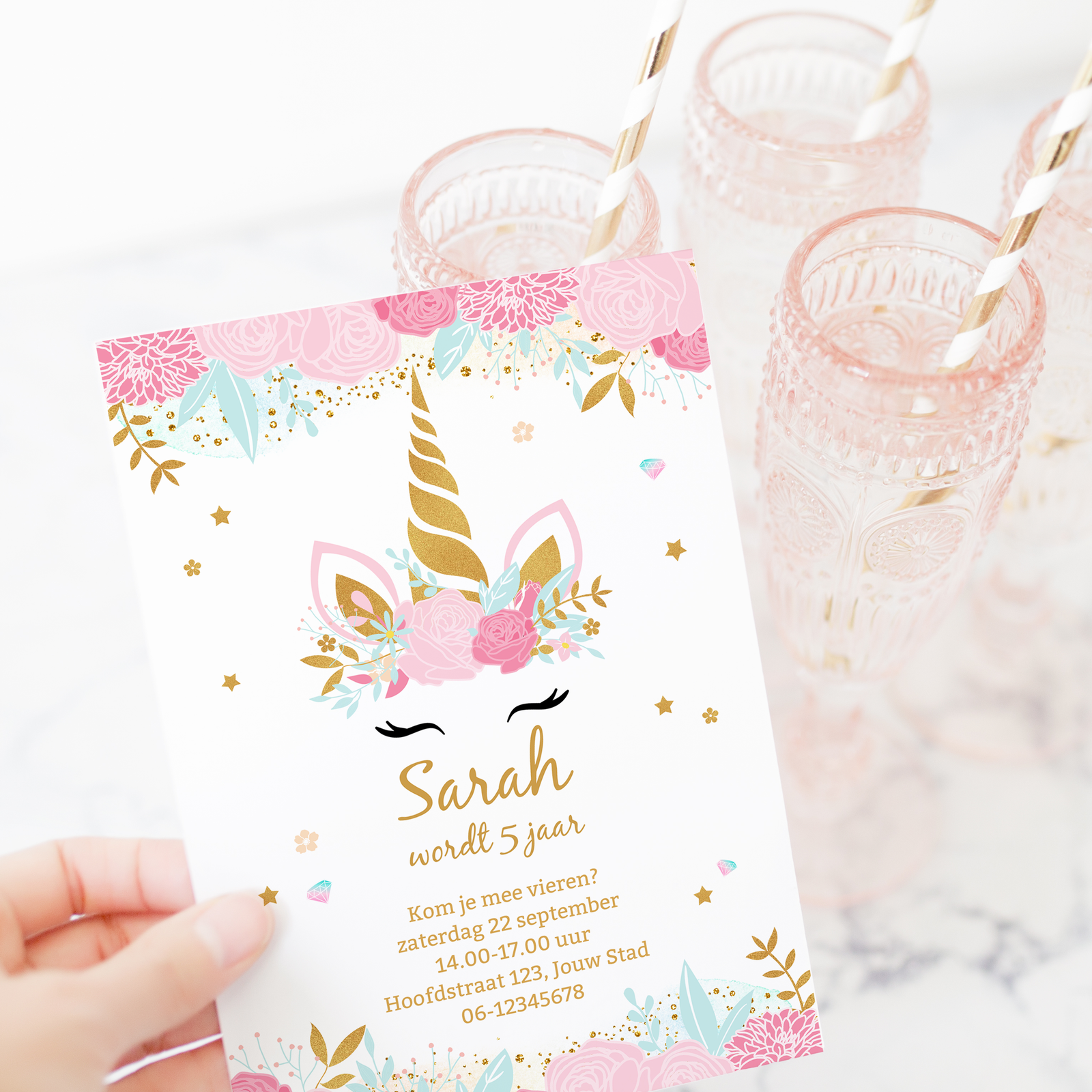 uitnodiging kinderfeestje