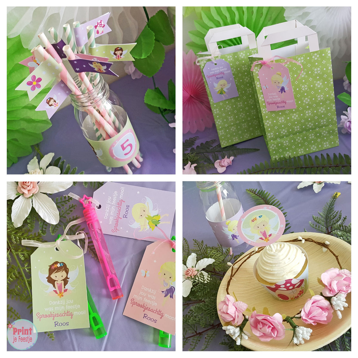 printables elfjes elfenfeestje feestpakket - print je feestje