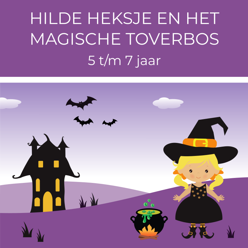 speurtocht griezelfeestje heksen 5 6 7 jaar - print je feestje