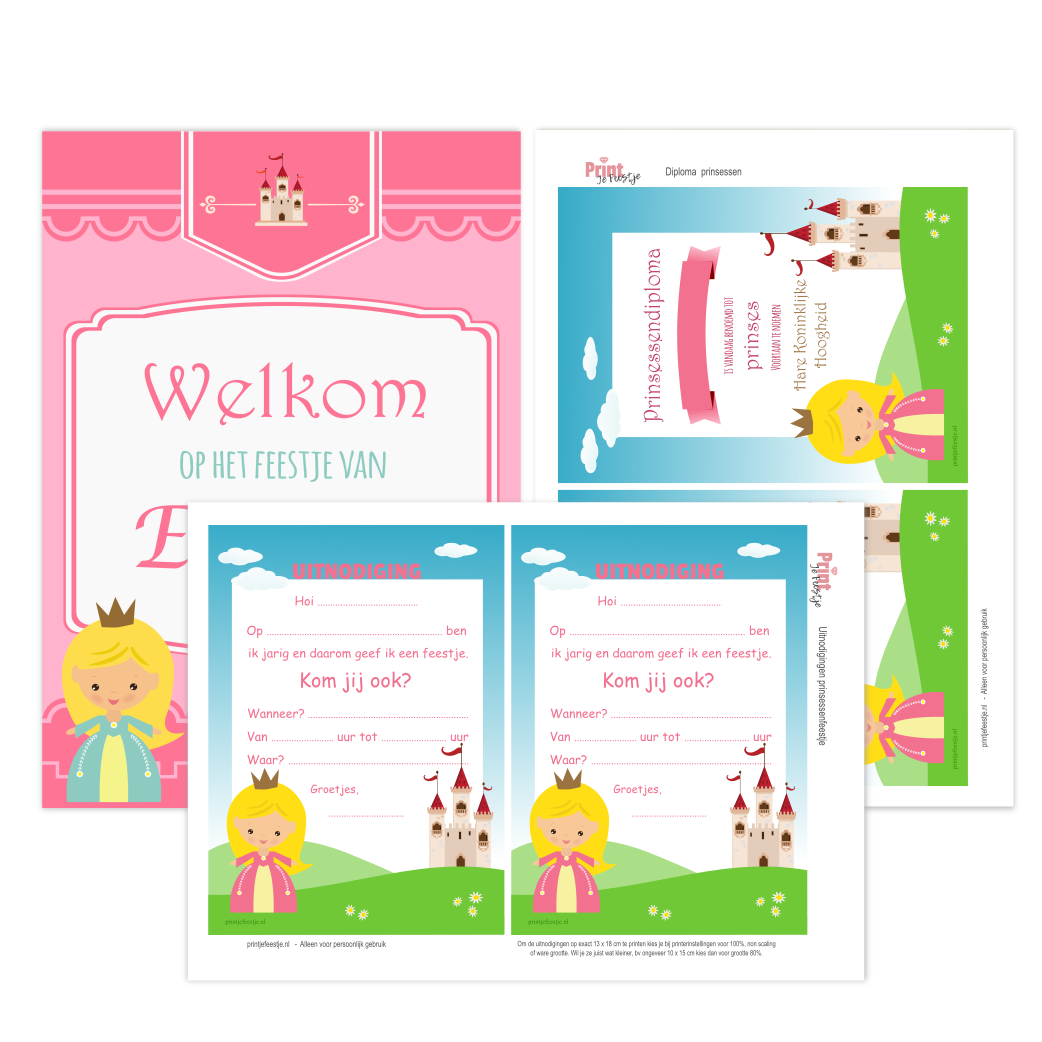 Speurtocht Prinsessen